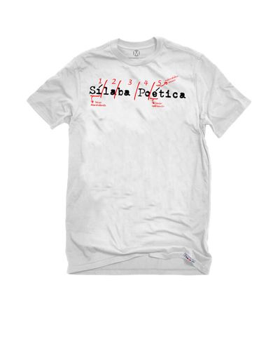 T-shirt Sílaba Poética
