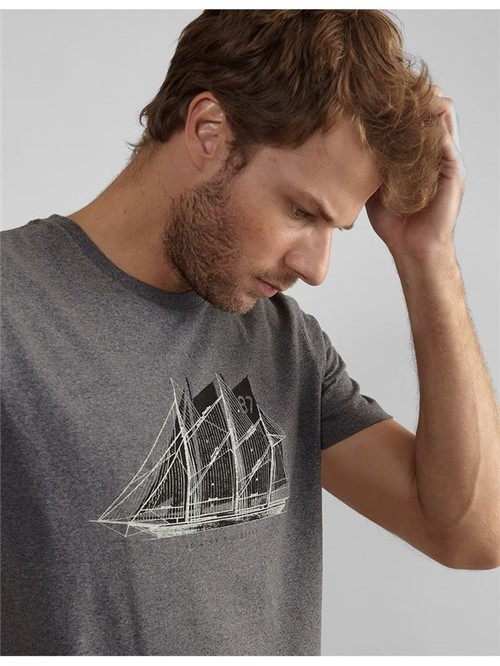 T-shirt Silk Old Boats