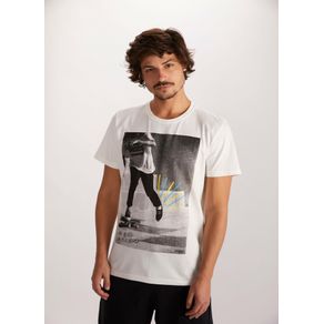 T-shirt Silk Remada Sk8 Branco G