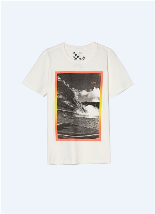 T-shirt Silk Wave Branco G