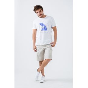T-Shirt Single Fin Branco - G
