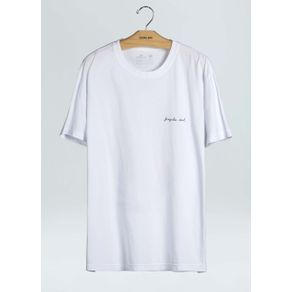 T-Shirt Stone Anturio-Branco - G
