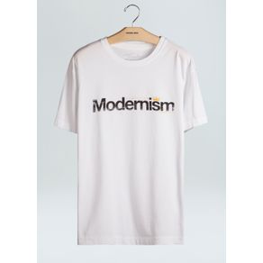 T-Shirt Stone Old Modernismo Type T-Shirt Stone Old Modernism Type-Branco - P