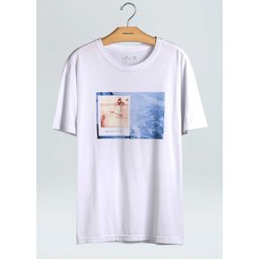 T-Shirt Stone Polaroid Collage-Branco - G