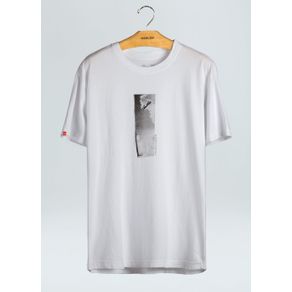 T-Shirt Stone Skate Flyer-Branco - GG