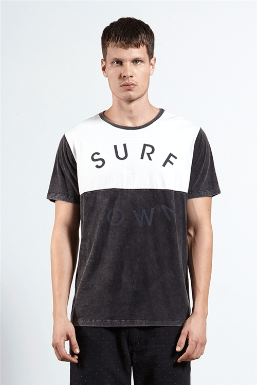 T-shirt Surf Town Block Unica G