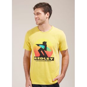 T-shirt Tint Silk Ripper Ocean Soul L73 Amarelo G