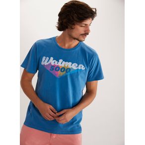 T-shirt Tinturada Silk Waimea 5000 V Azul Gg