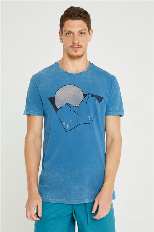 T-shirt Trup M - Azul