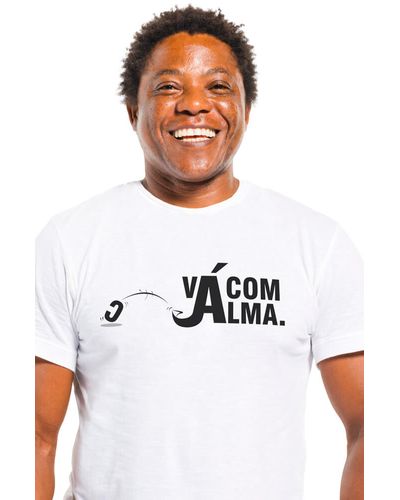 T-shirt Vá com Alma