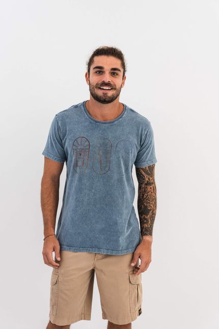 T-shirt Vitral P - Azul Marinho