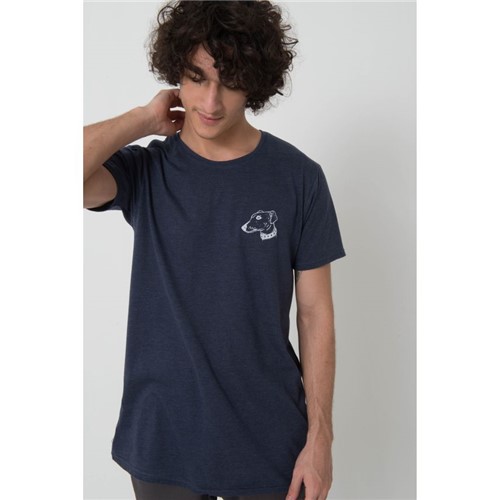 T-Shirt Wippet Azul Marinho M