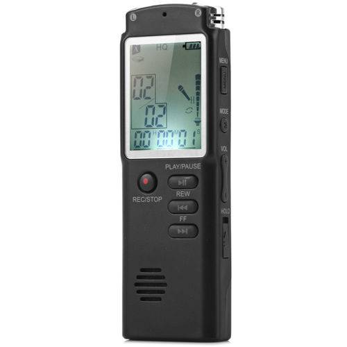 T60 Professional 8gb Time Display Recording Digital Voice / Audio Recorder Mp3 Player
