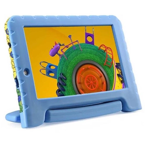 Tablet 7" com WiFi Multilaser Discovery Kids NB290 Azul