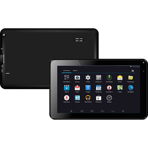 Tablet Bright 8GB Wi-fi Tela 9" Android 4.4 Processador RK3026 Dual Core Cortex A9 1.0Ghz - Preto