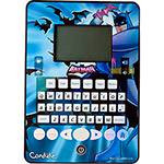 Tablet do Batman com Função Touch 40 Atividades Bilingue Candide Azul