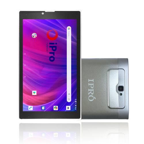 Tablet IPro Mega 6 Tela de 7" 16GB Dual Chip Android 8.1 Quad Core - Cinza