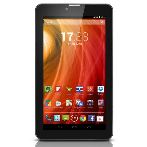 Tablet M7 Preto Android 4.4 Dual Core Wi-Fi / 3g Multilaser