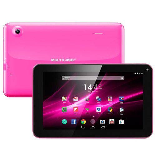 Tablet M9 Quad Core Android 4.4 Rosa NB174 Multilaser
