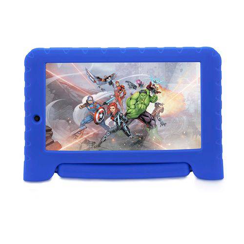 Tablet Multilaser Discovery Kids, 7", 8gb, Android 7.0, 2.0mp, Azul