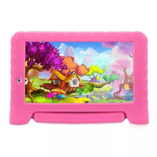 Tablet Multilaser Kid Pad Plus Rosa 1gb Android 7 Pol Wifi M