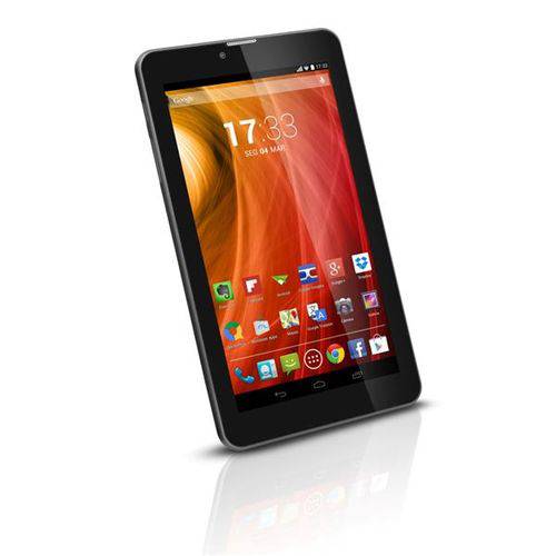 Tablet Multilaser M7, Android 4.4, Dual Core, 7 Polegadas, Processador 1.2Ghz, 3G Preto - Nb162