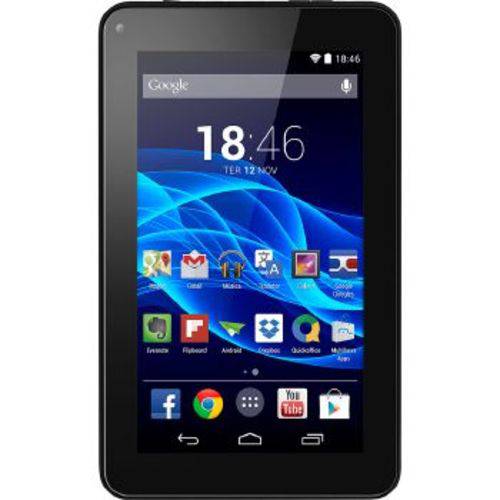 Tablet Multilaser M7s 7 Polegadas 8gb Wi-Fi Quadcore 2 Cameras - Nb186 Bivolt Bivolt