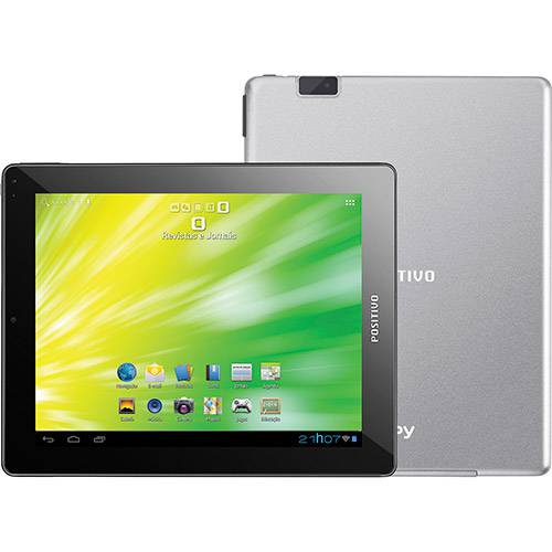 Tablet Positivo YPY 10FTB 16GB Wi Fi 3G Tela 9.7" Android 4.0 Processador Cortex A9 1GHz - Prata