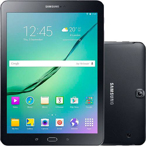 Tablet Samsung Galaxy Tab S2 T819 32GB Wi-Fi 4G Tela 9.7" Android Processador Octa Core - Preto