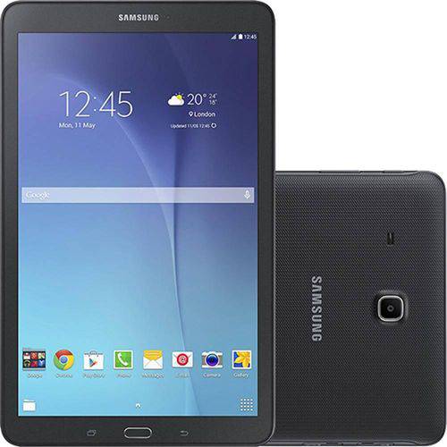 Tablet Samsung TAB E, 8GB, 3G, 9.6", Bluetooth - Preto