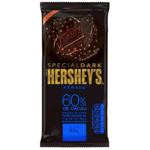 Tablete Chocolate Aerado Special Dark 60% Cacau 85g - Hersheys