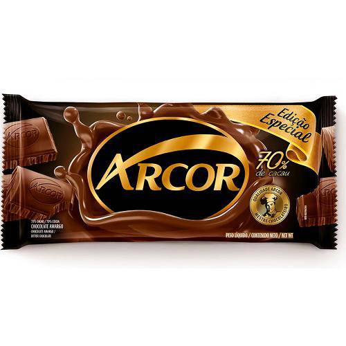 Tablete Chocolate Amargo 70% 120g - Arcor