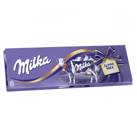 Tablete Chocolate ao Leite Tradicional 250g - Milka