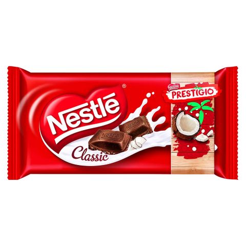 Tablete Chocolate Classic Prestígio 90g - Nestlé