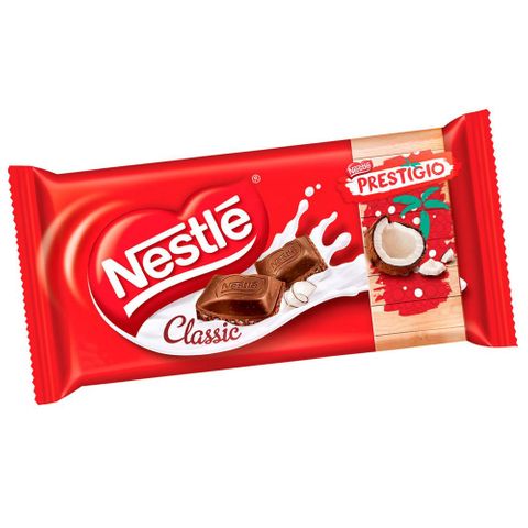 Tablete Chocolate Classic Prestígio 98g - Nestlé