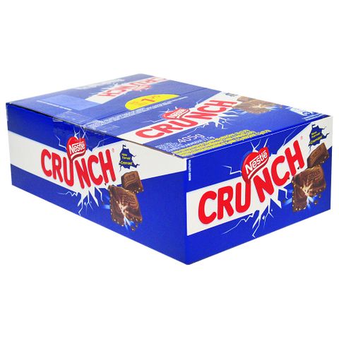Tablete Chocolate Crunch 22,5g C/18 - Nestlé