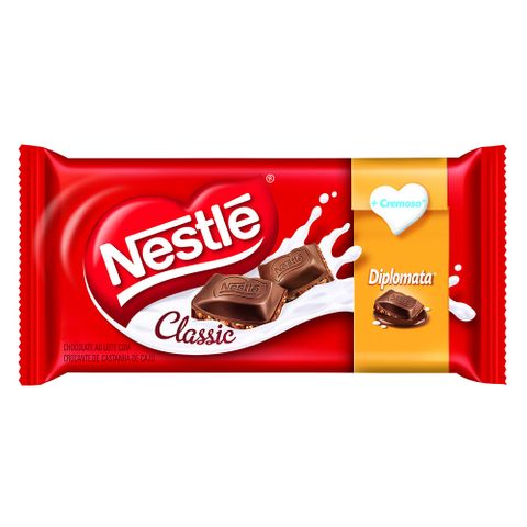 Tablete Chocolate Diplomata 99g - Nestlé