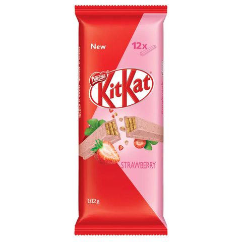 Tablete Chocolate Kitkat Morango 102g - Nestlé
