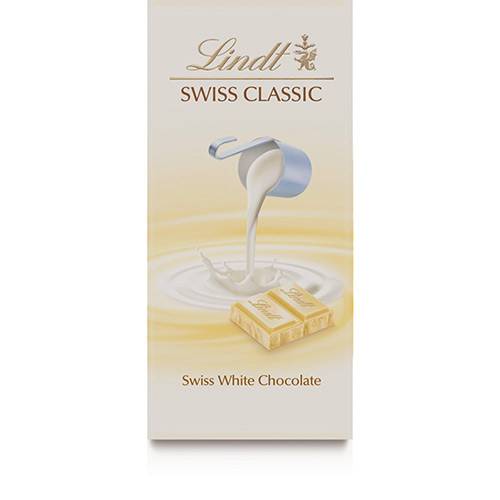 Tablete Chocolate Suíço White 100g - Lindt