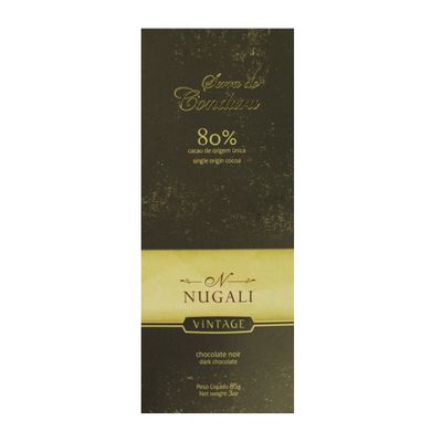 Tablete de Chocolate 80% Vintage Serra do Conduru 85g - Nugali