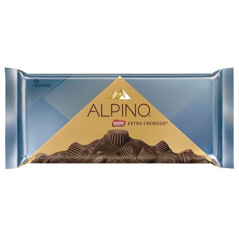 Tablete de Chocolate Alpino Extra Cremoso 98g - Nestlé