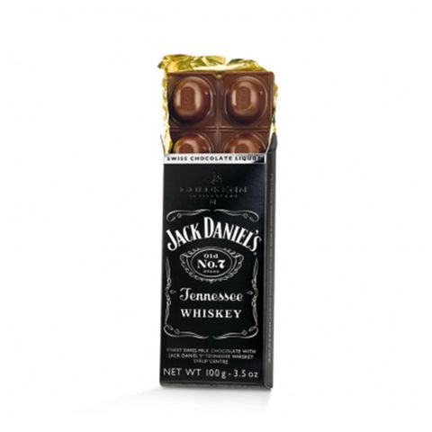 Tablete de Chocolate com Whisky Jack Daniels 100g - Goldkenn