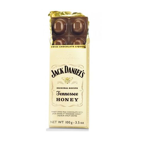 Tablete de Chocolate com Whisky Jack Daniels Honey 100g - Goldkenn