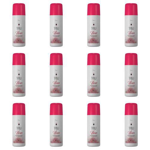Tabu Flores Desodorante Spray 90ml (kit C/12)