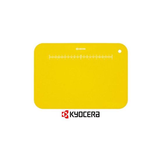Tábua de Corte Amarela em Polipropileno 30 X 21 X 2 Cm CC-99YL Kyocera