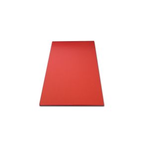 Tabua de Corte LISA em Polietileno - Vermelha - 50 X30