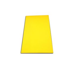 Tabua de Corte LISA em Polietileno - Amarela - 50 X 30