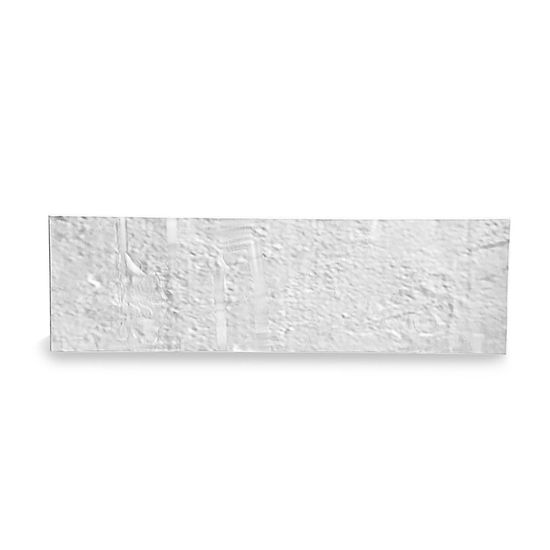 Tabua Retangular 53cm Stone Branco