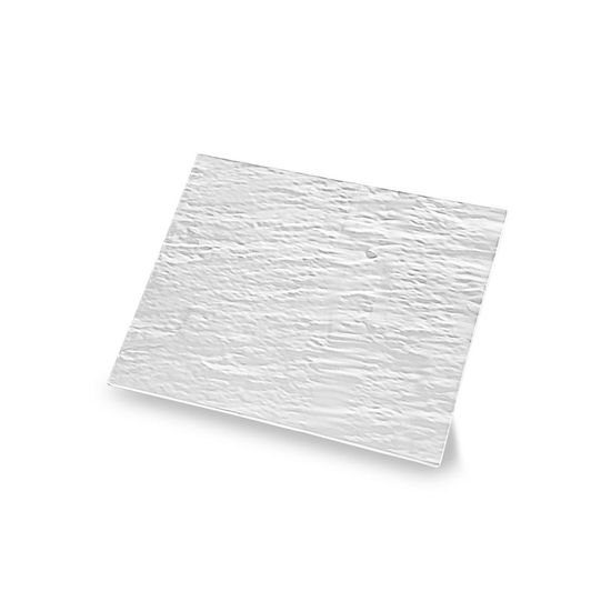 Tabua Retangular 32,5cm Stone Branco