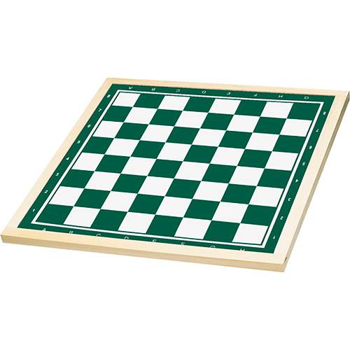 Tabuleiro de Xadrez 50x50cm Verde/Branco - Xalingo